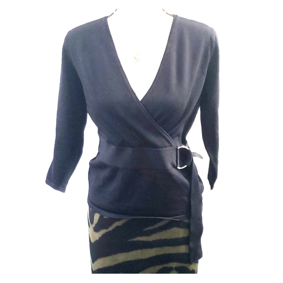 New York & Company Sweaters - NWT faux wrap sweater